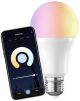 Лампа LED 9W RGBW E27 A60 820lm 190° димируема 25000h управление чрез Ios/Android приложение Commel IoT
