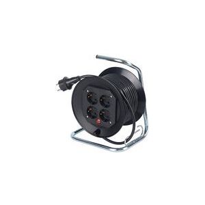 Макара 15м H05VV-F 3G1.5mm2 термична защита 4 шуко 2P+E 16A МИНИ вариант