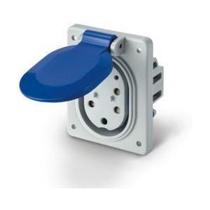 Kонтакт 70х87 32A 3P+N+E+2pilot 400V IP44 