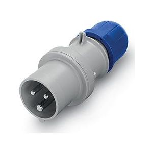 Промишлен щепсел 2P+Е 16A, IP54