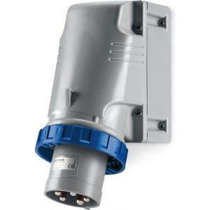 Промишлен щепсел 2P+Е 63A 200-250V IP67/69, 6h