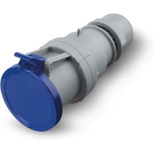 ,Промишлен подвижен контакт 2P+Е 63A,, IP54,