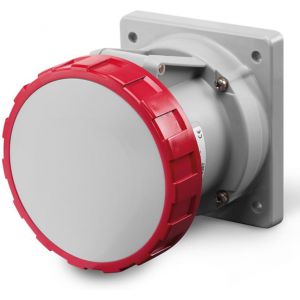 Промишлен контакт 3P+Е 125A IP67/69 ПРАВ 114х114мм 