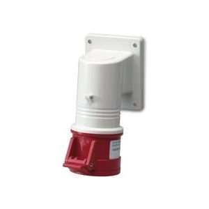 ,Промишлен контакт 3P+N+Е 16A 380V IP44,, 6h,, 90гр.,, 70х87мм ,