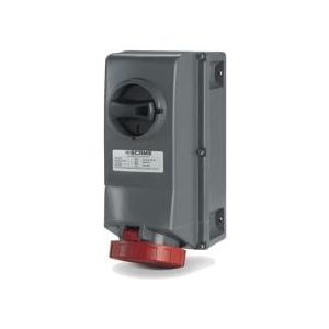 ,Взривозащитен контакт 3P+N+Е 32A EX II 2D зона 21/22 с мех. блокировка,,  IP66/IP67 IK10 ,