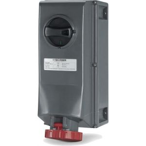 ,Взривозащитен контакт 3P+Е 63A Ex II 2D зона 21/22 с мех. блокировка,,  IP66/IP67 IK10 ,