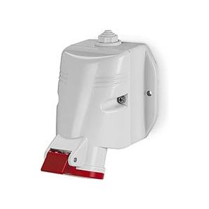 ,Промишлен контакт 3P+N+Е 16A IP44,, 3 кабелни входа/изхода М25,