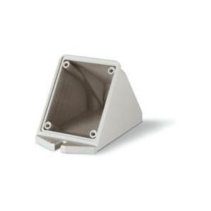 ,Кутия за открит монтаж IP67 за 16A контакт /IP44,,IP67/ вход PG16 под 45градуса  70х87мм ,