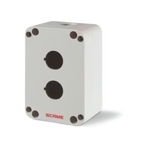 Празна кутия IP65 два отвора ф22мм