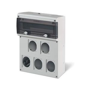 Табло за индустр. контакти и DIN модули, PG вход (14 DIN и 2х16 и 3х32A) 