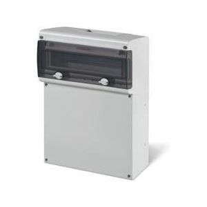 Табло за индустр. контакти и DIN модули, PG вход (14 DIN и плътен капак) 