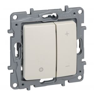 Димер 20-400W ел. или фер. трансф. 230V без крачета Крем