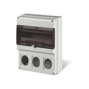 Табло за индустр. контакти и DIN модули,  IP66, PG и М вход, /16 DIN и 3х16A или 32A/ 