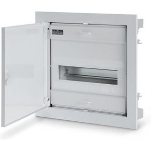 Табло за СКРИТ монтаж 12+2 DIN модула с метална плътна врата 343x368x90 