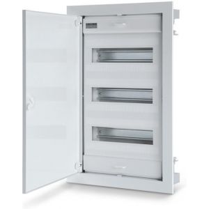 Табло за СКРИТ монтаж 3х12+6 DIN модула с метална плътна врата 568x368x90 