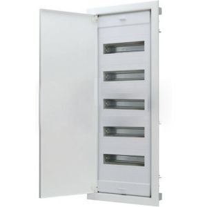 Табло за СКРИТ монтаж 5х12+10 DIN модула с метална плътна врата 878x368x90 