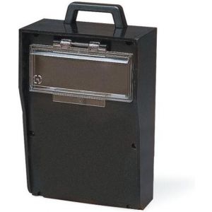 Табло за индустр. контакти плътно и 12 DIN модули, IP54, Тип A, гумирано 380х260х130мм с ръкохватка 