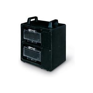 Табло за индустр. контакти плътно и 2x12 DIN модули, IP54, Тип 1, гумирано 400х400х275мм с ръкохватка 