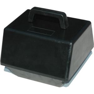 Табло за индустр. контакти плътно и DIN модули, IP54, Тип 1,гумирано 235х235х180мм с ръкохватка 