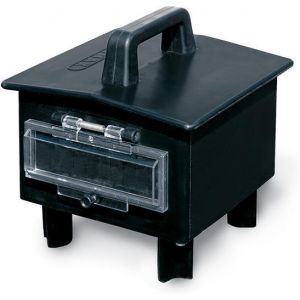 Табло за индустр. контакти плътно и DIN модули, IP54, Тип 3, гумирано 270х270х231мм с ръкохватка 