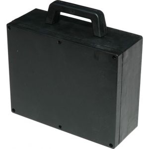 Табло за индустр. контакти плътно и DIN модули, IP54, Тип 4, гумирано 210х260х98мм с ръкохватка 