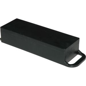 Табло за индустр. контакти плътно и DIN модули, IP54, Тип 4, гумирано 380х130х83мм с ръкохватка 