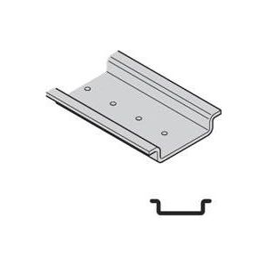 ,DIN шина 35х7,,5х1мм ПЛЪТНА поцинкована линеен метър /2м разфасовка/ ,