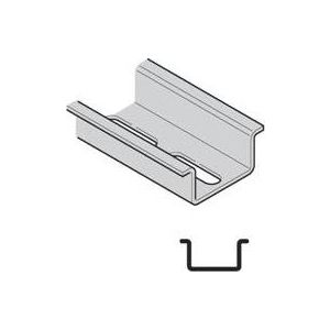 DIN шина 35х15х1мм ДЪЛБОКА поцинкована линеен метър /2м разфасовка/ 