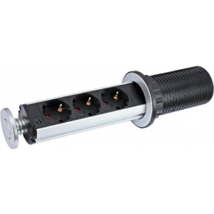 Разклонител POP-UP 3 гнезда 16A 250V 1.8м метра кабел H05VV-F 3x1.5mm2 