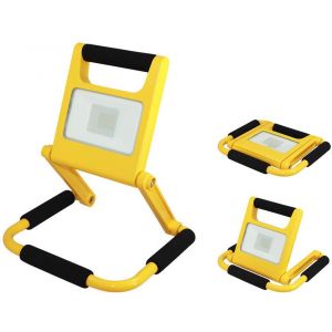 Работна лампа Slim 10W 600lm 6500K със стойка IP44 вградена батерия 2600mAh 