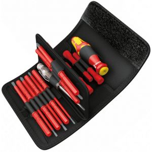 Комплект отвертки Kraftform Kompakt VDE 1000V  ръкохватка 817+18 части и фазомер  