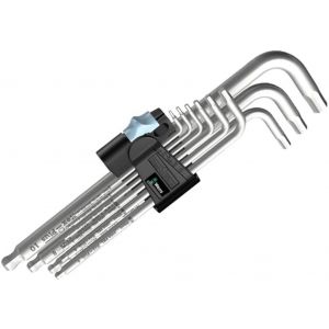 Комплект шестограми 3950 PKL/9 SM N Hex Plus Stainless Steel 