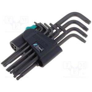,Комплект шестограми за TORX,, 967 PKL/9,, BlackLaser ,